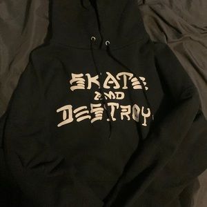 SKATE AND DESTROY HOODIE